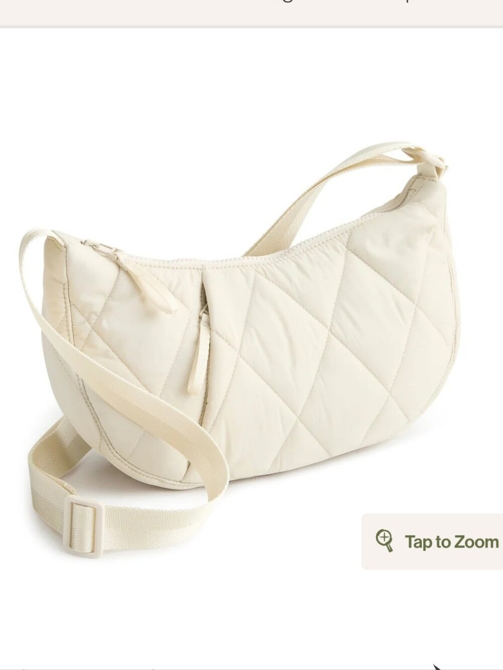 Vera Bradley Kimmel Sling Crossbody - Pumice Stone